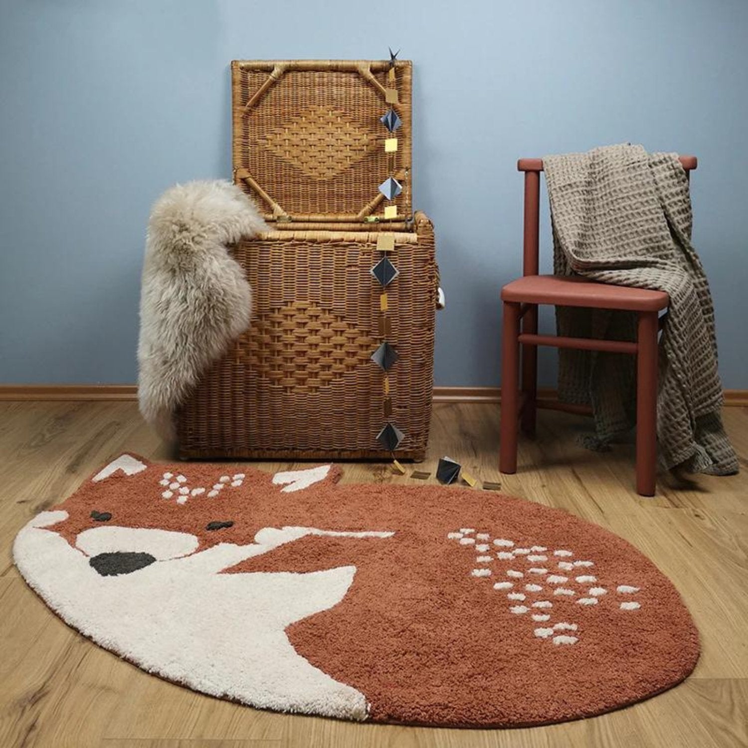 Kinderteppich 'Kleiner Wolf' – für das Baby- und Kinderzimmer