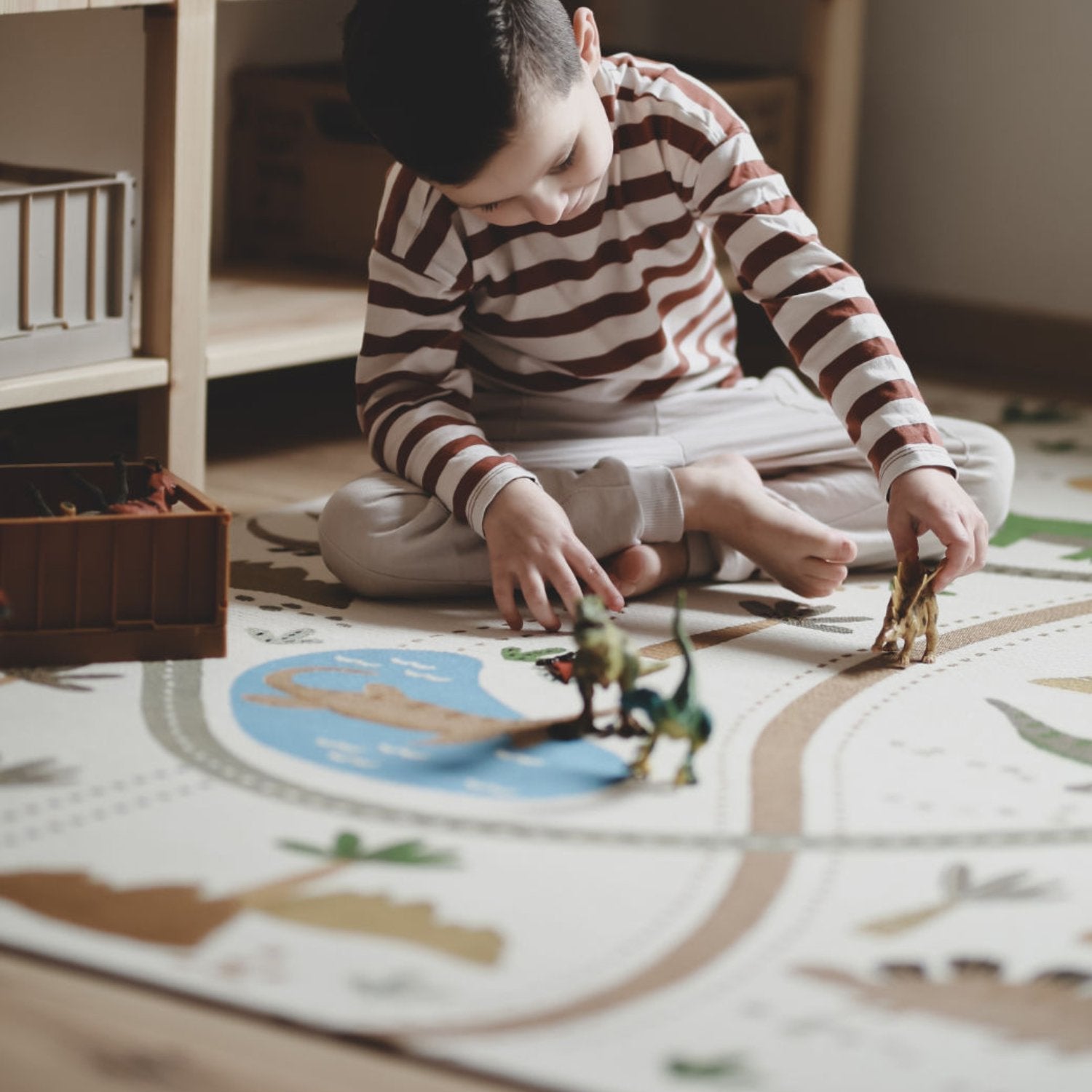 Spielteppich 'Dinosaurier-Abenteuer' – Indoor & Outdoor