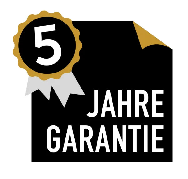5 Jahre Garantie