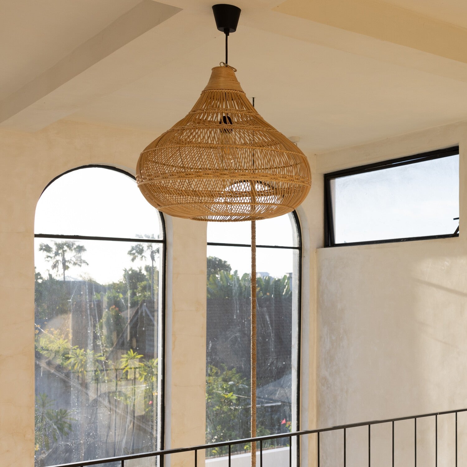 Rattan-Lampe 'Tulum'
