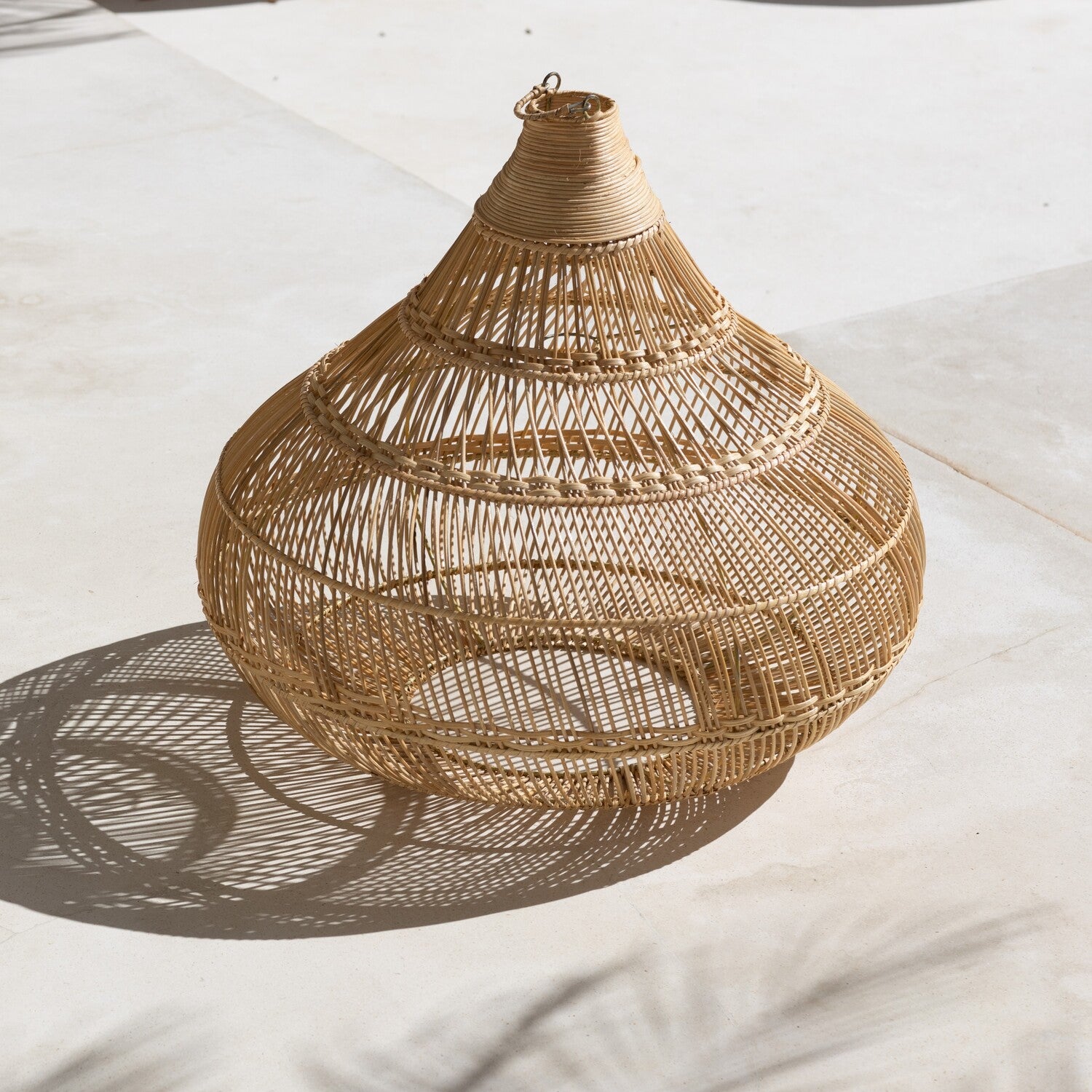 Rattan-Lampe 'Tulum'