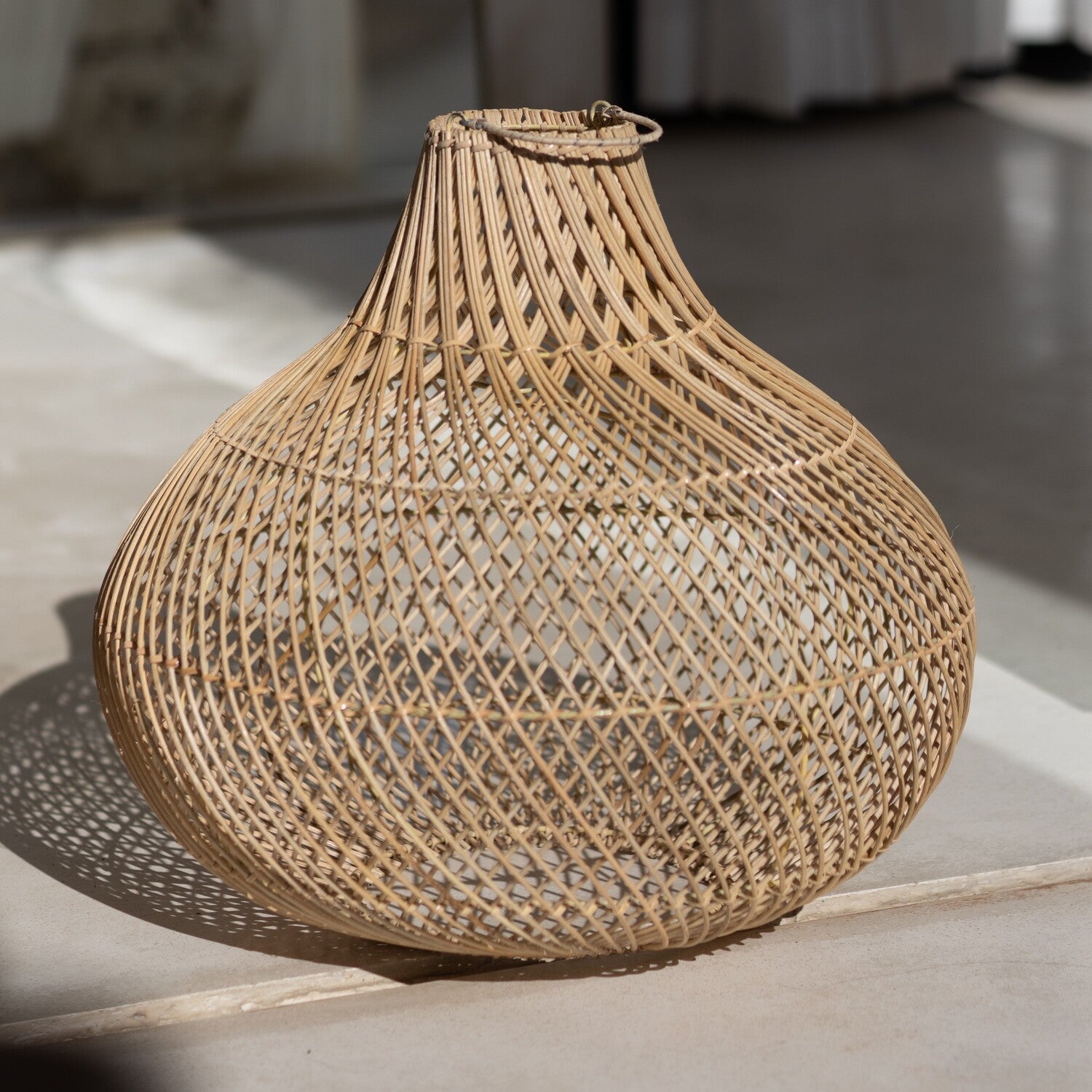 Rattan-Lampe 'Veya'