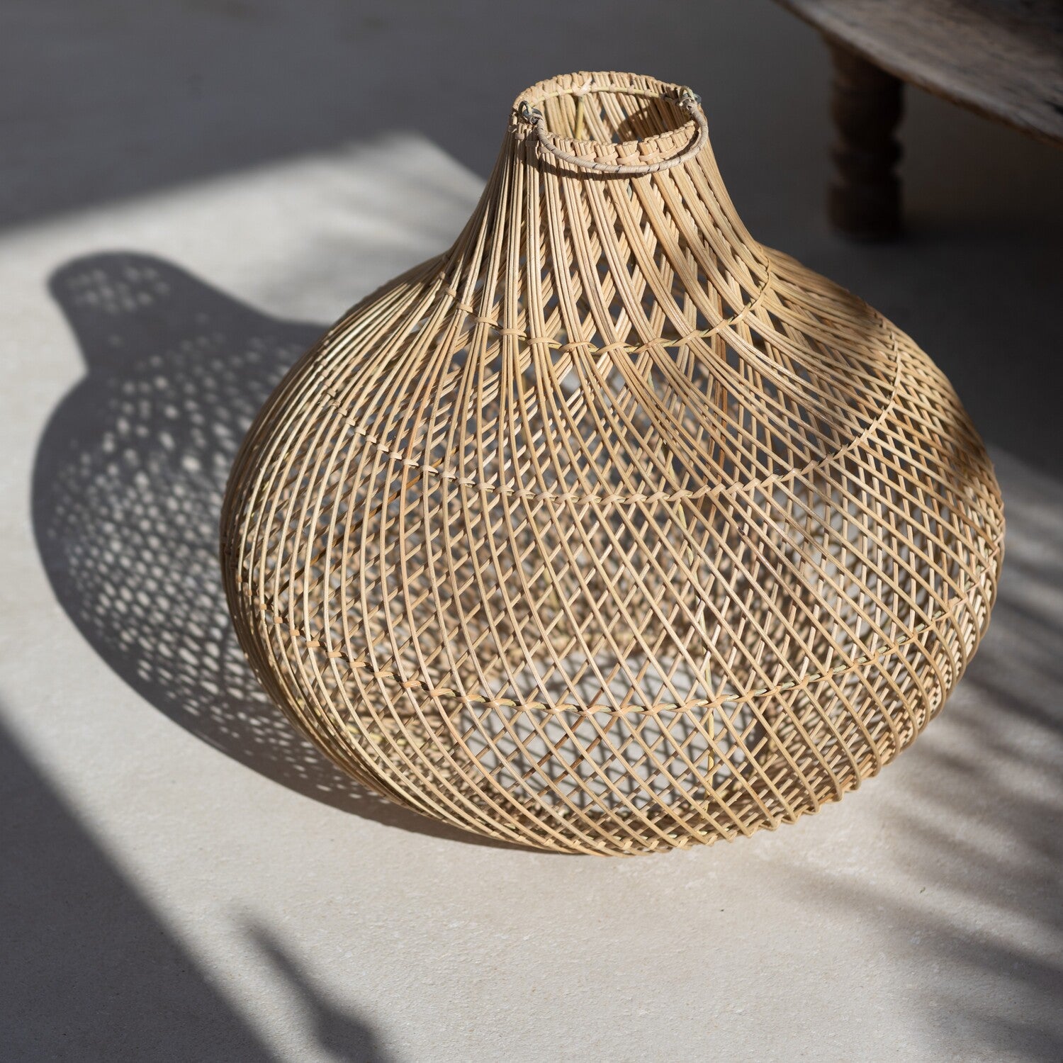 Rattan-Lampe 'Veya'