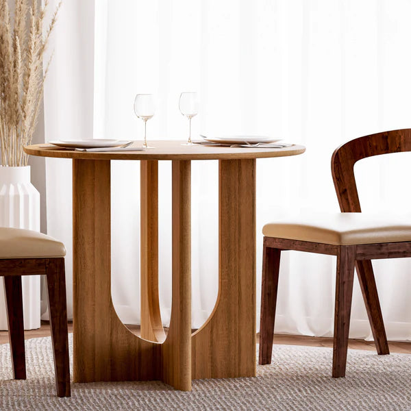 Runder Esstisch aus massiver Eiche (FSC®) – Finn