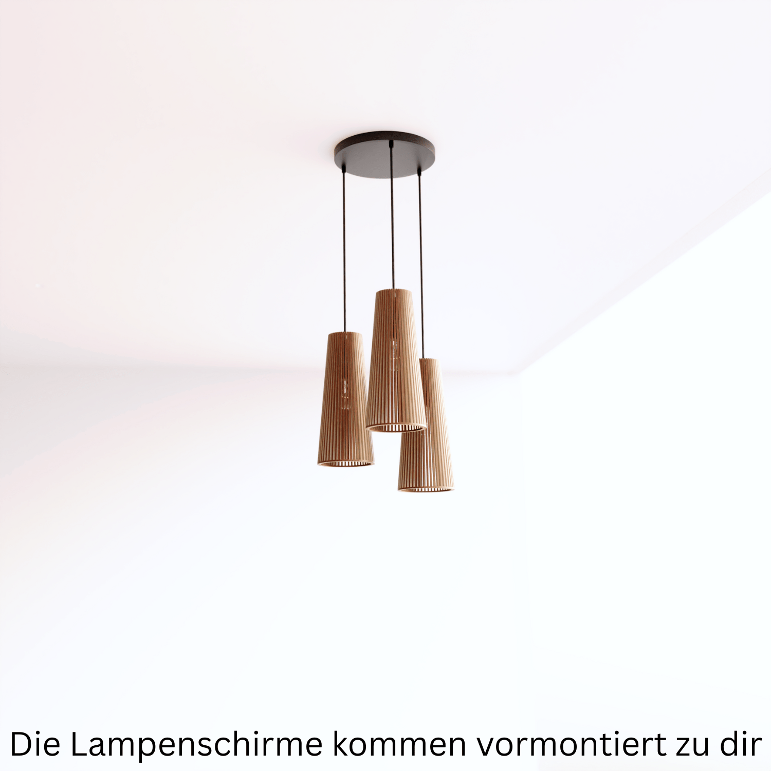 3er Hängelampe 'Eldar'