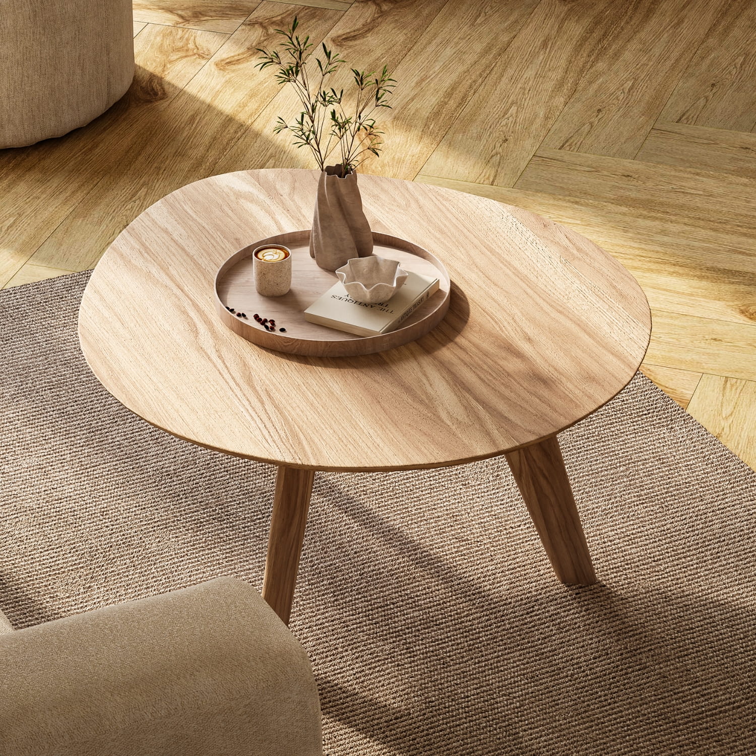 Couchtisch Elva aus FSC®-Massivholz