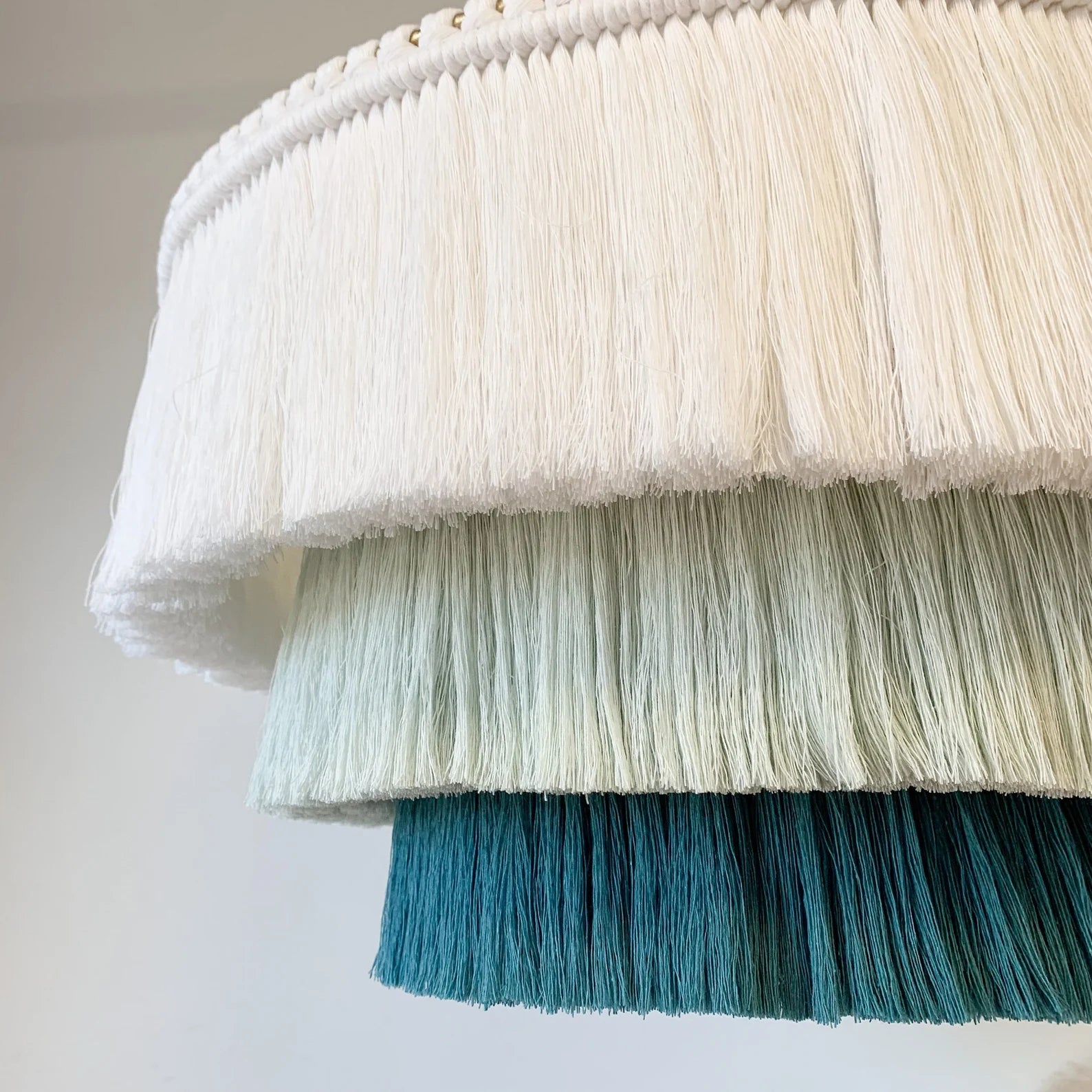 Makramee Lampe 'Forløp' - NORDESTIC