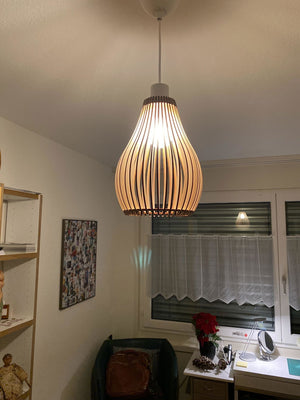 Holzlampe Loki