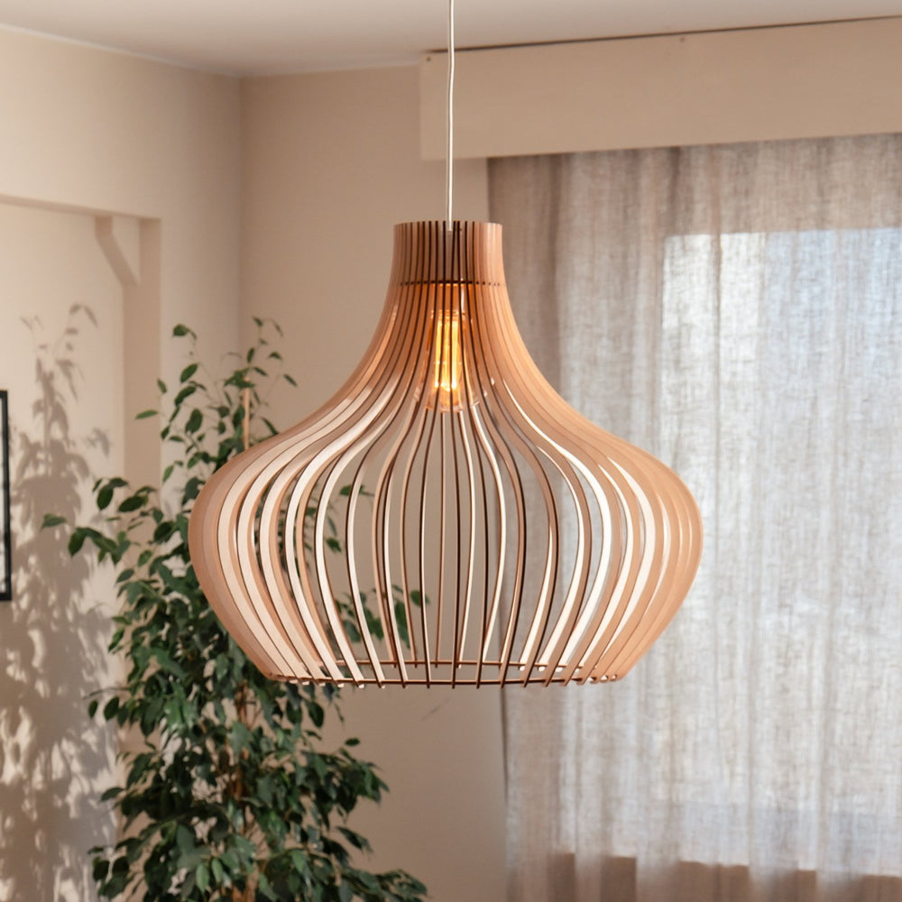 Holzlampe Baidur