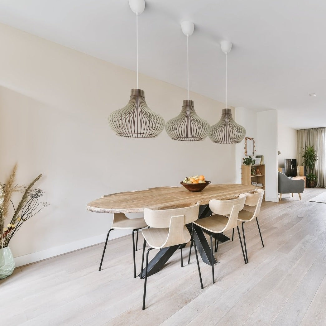 Pendelleuchte Esstisch Holz 'Baidur'