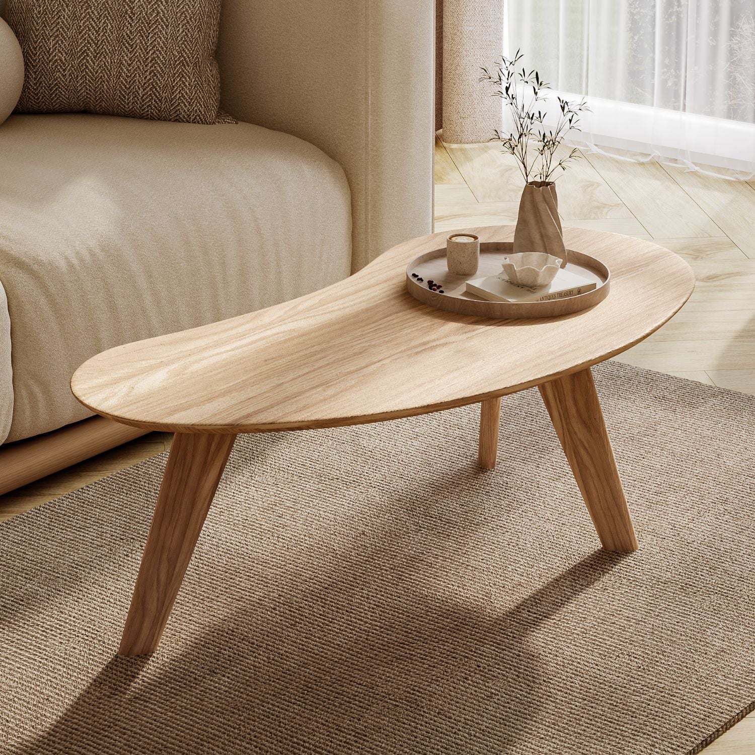 Couchtisch Vesa aus FSC®-Massivholz