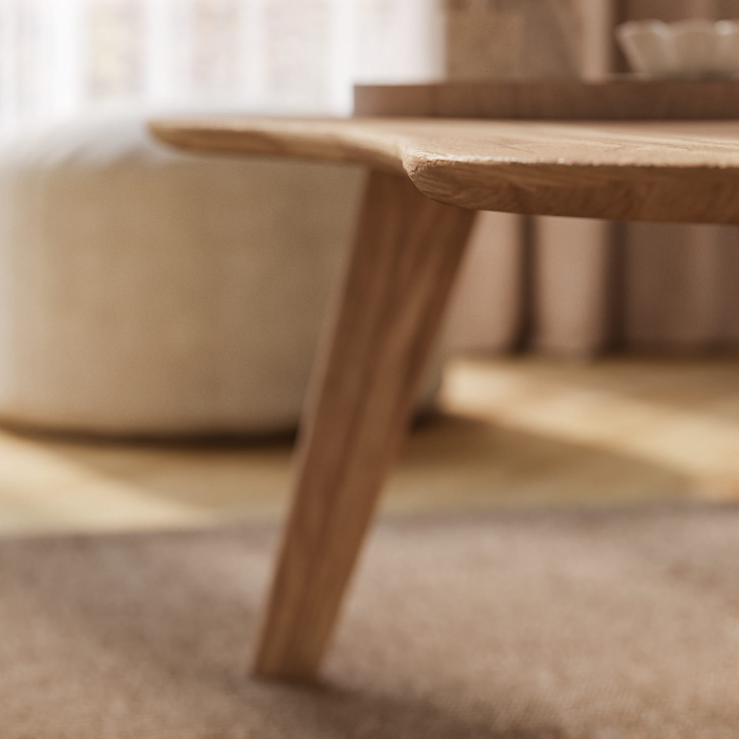 Couchtisch Vesa aus FSC®-Massivholz