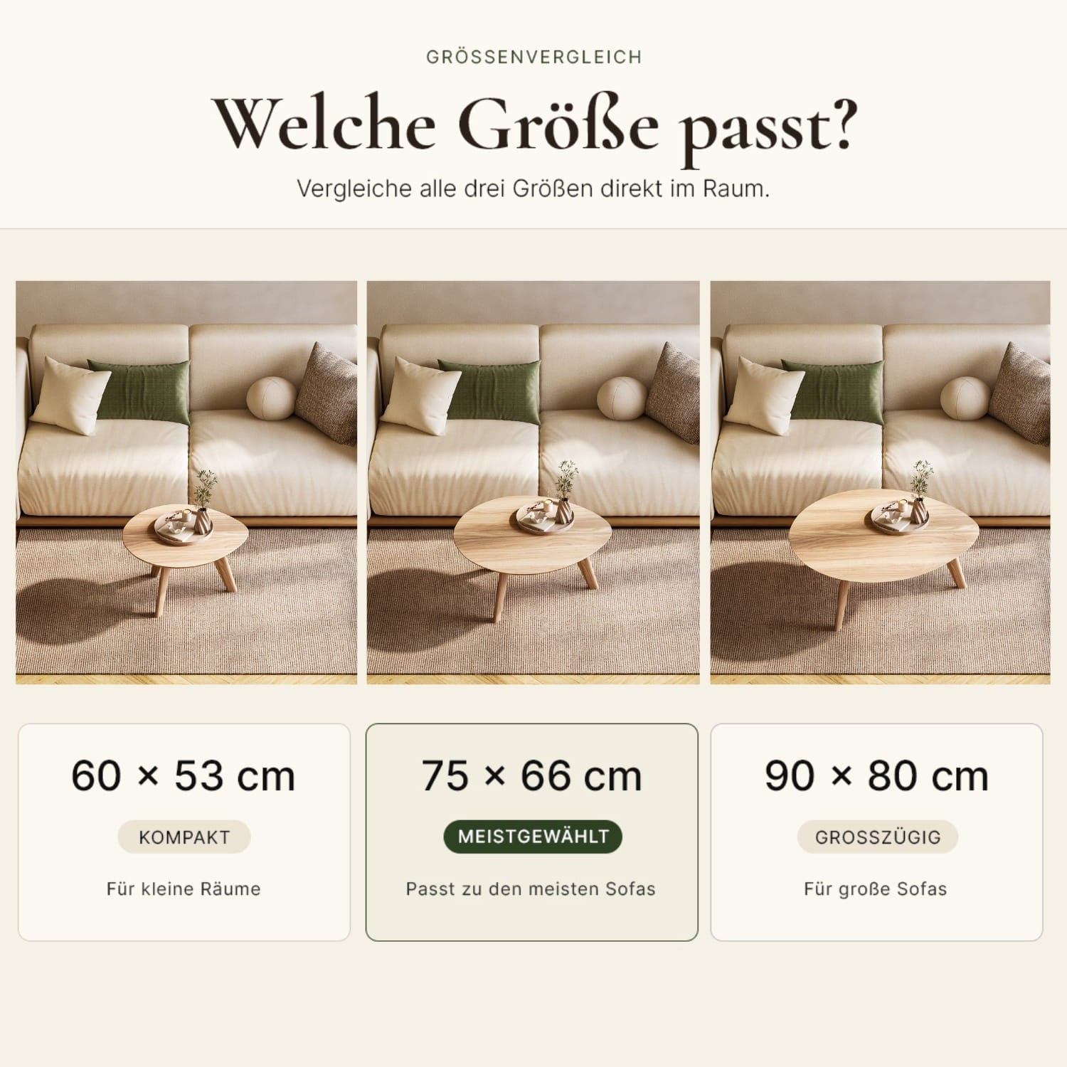 Couchtisch Elva aus FSC®-Massivholz
