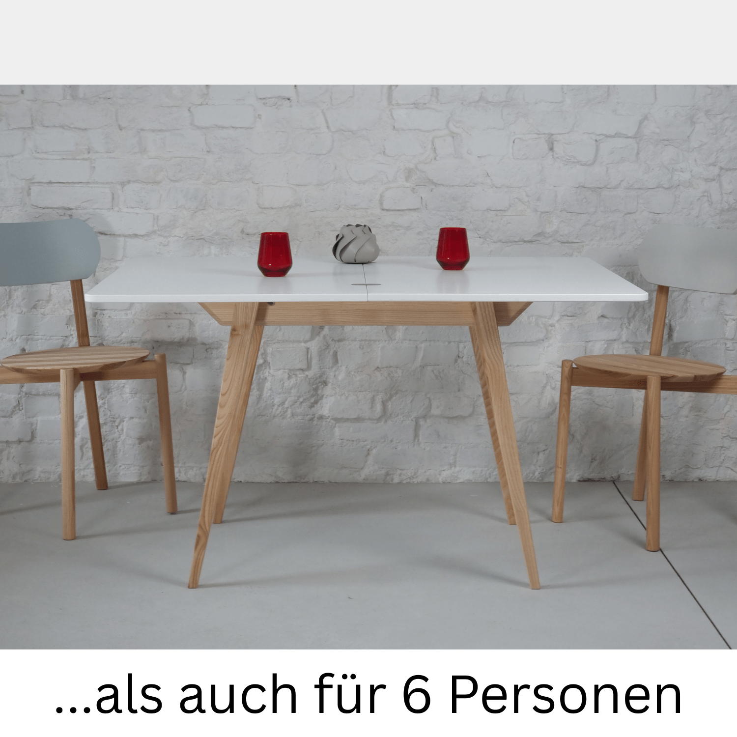 #Tischplattenfarbe_Weiß