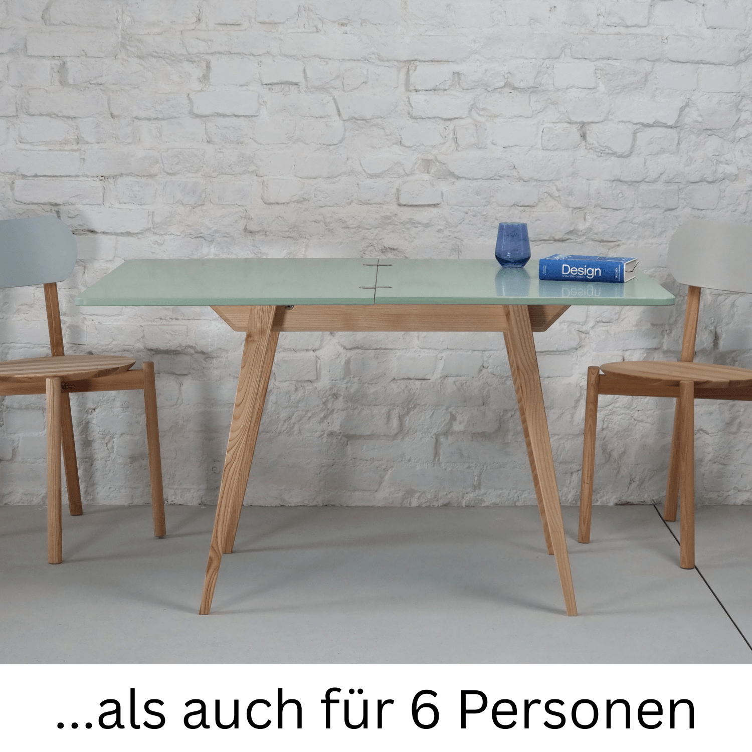 #Tischplattenfarbe_Salbeigrün