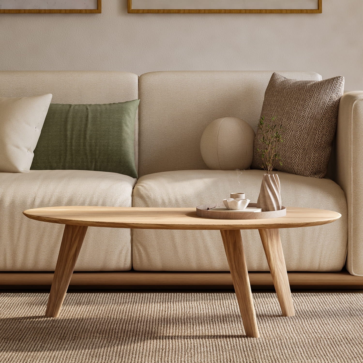 Couchtisch Vesa aus FSC®-Massivholz