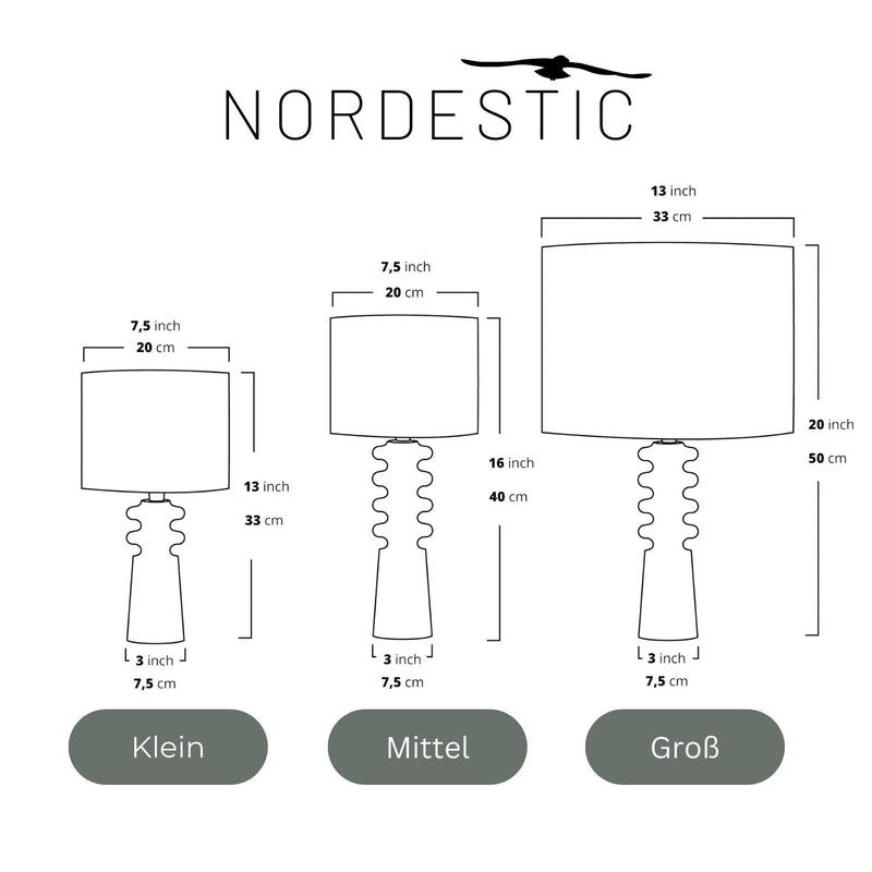 Tischlampe 'Jordisk' - NORDESTIC